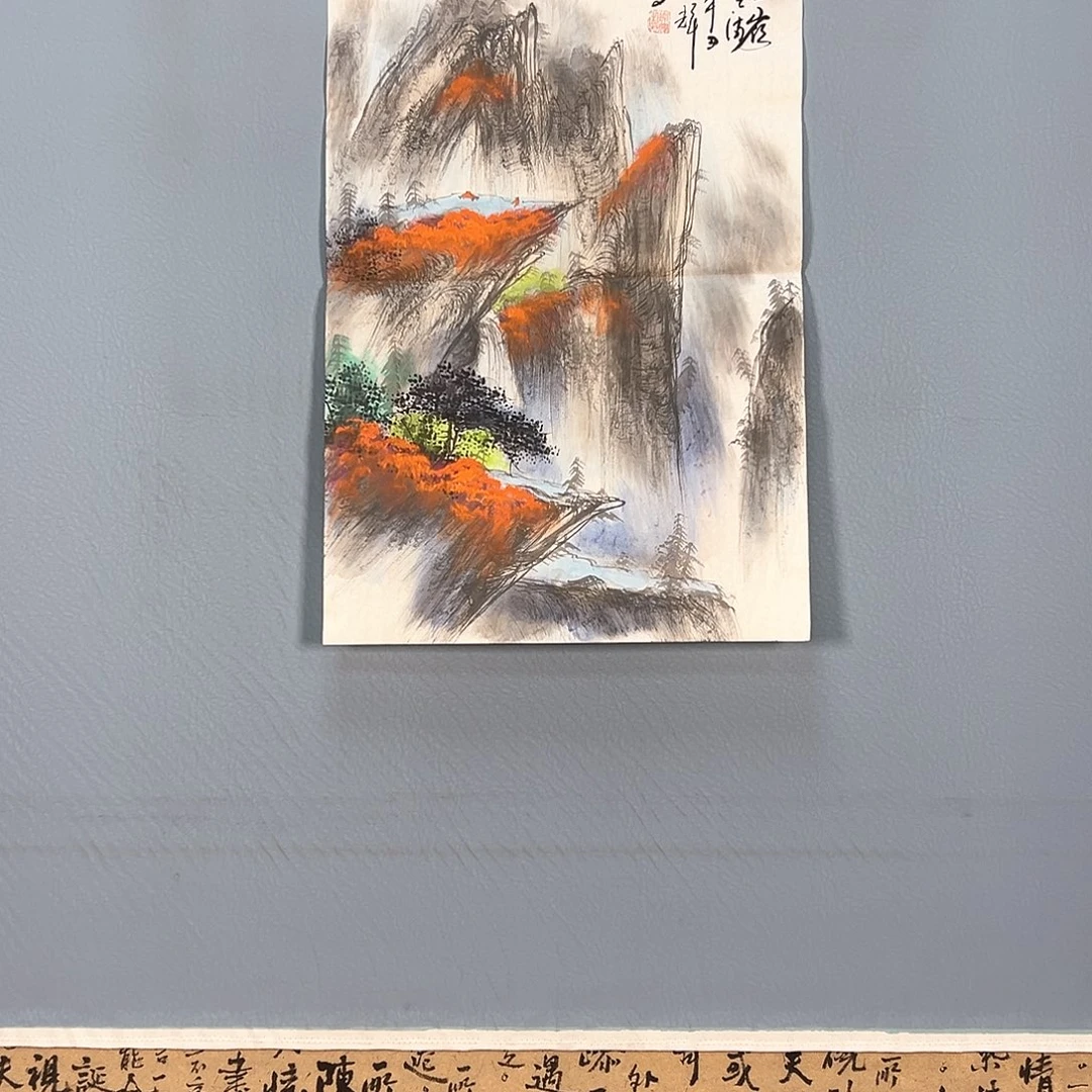 国画110 花鸟在这里生活很开心