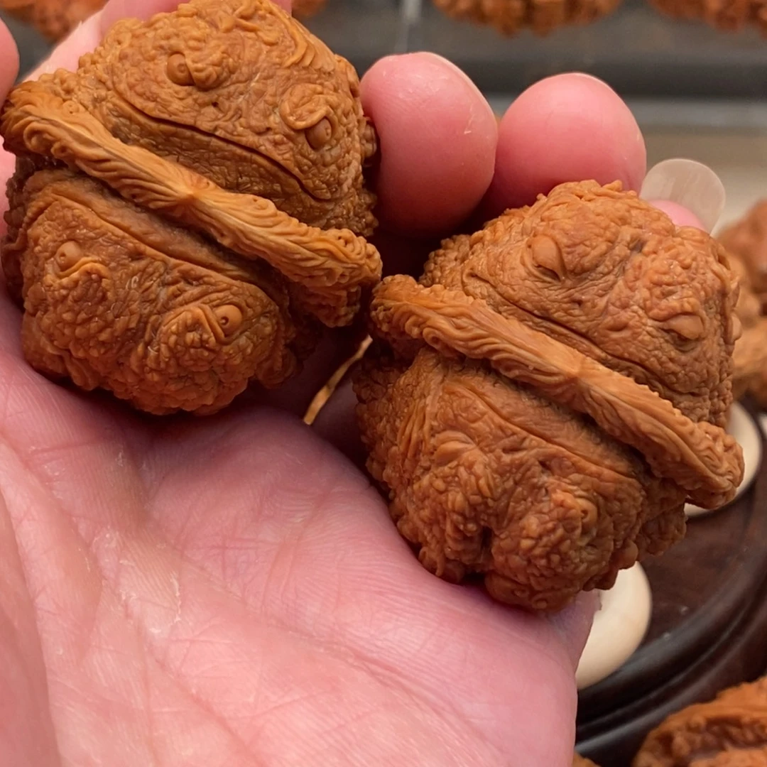 力***道核桃手串/手链龙凤呈祥金蝉