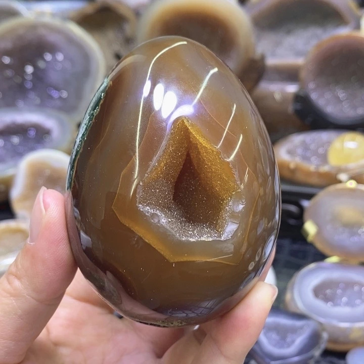 未镶嵌珠宝半成品水晶精抛蛋