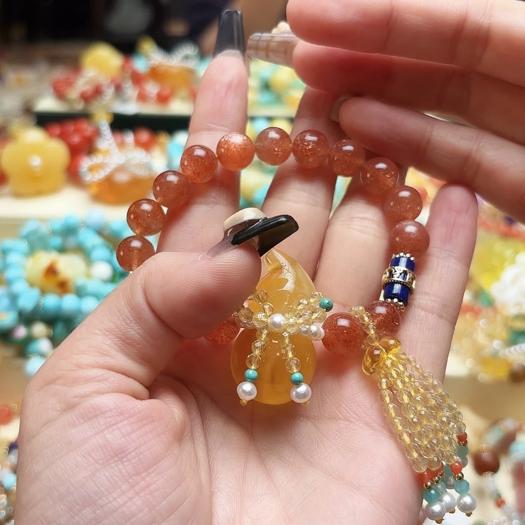 琥珀手链未镶嵌琥珀