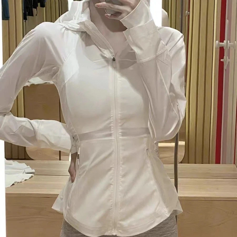 lulu同款 smasher女士户外防晒服运动长袖外套轻薄