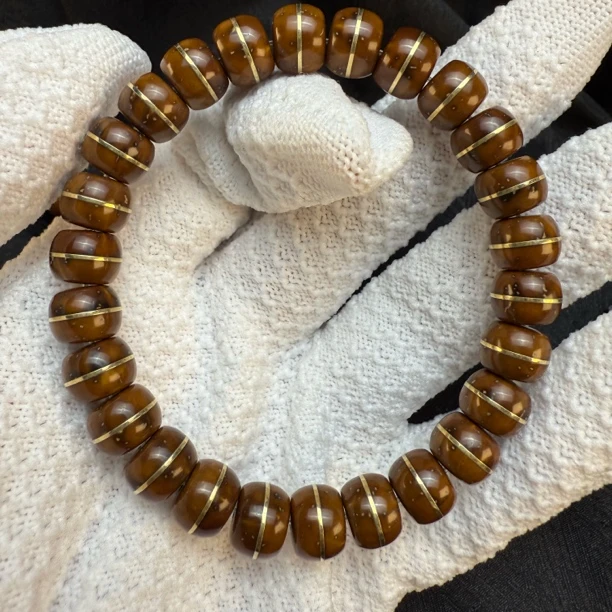 【奉一文玩】紫金鼠实心腰带单圈x10