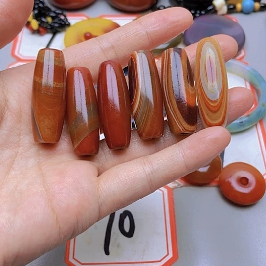 【闪购商品】玛瑙/玉髓未镶嵌珠宝半成品破***1