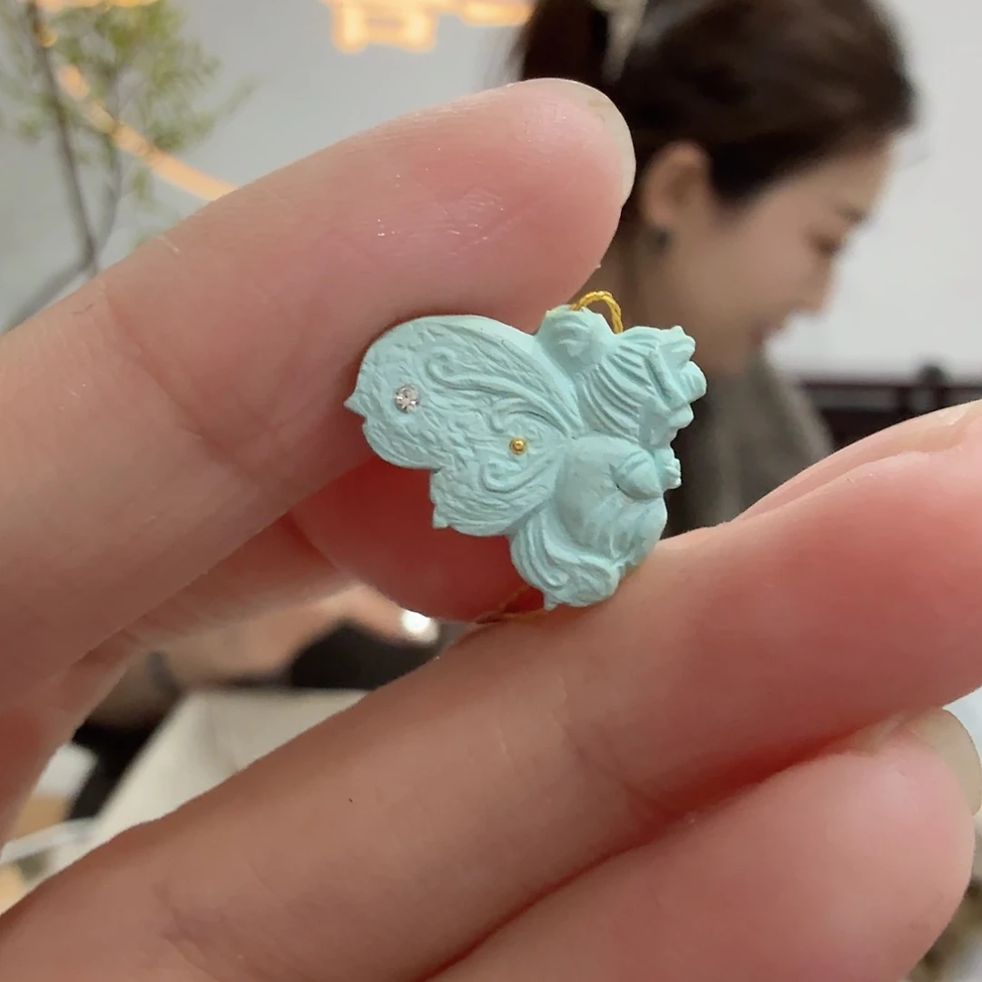 绿松石未镶嵌珠宝奇石