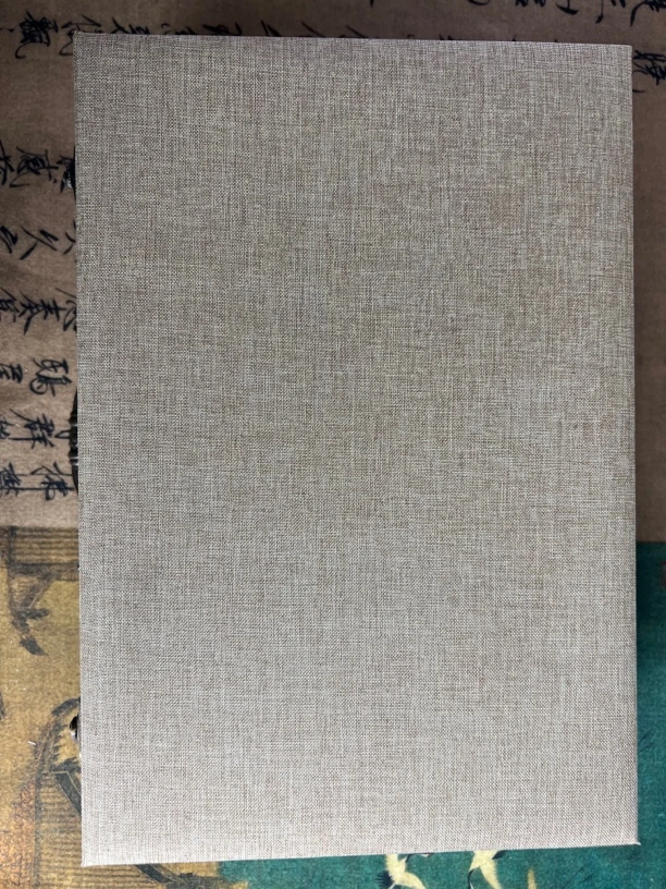 30*20cm 6折12页嵌入式册页带礼盒 手工生宣 半生熟 熟宣可选宣纸