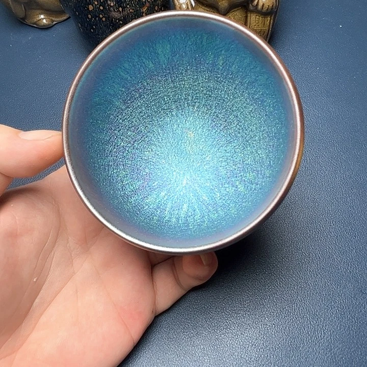 茶盏建盏手握泡茶主人杯