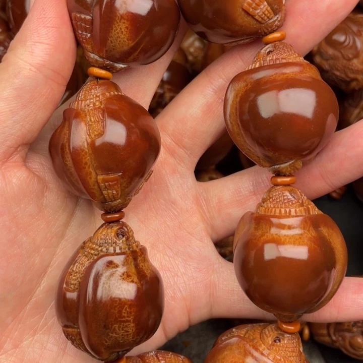 春***冬橄榄核吊坠橄榄核