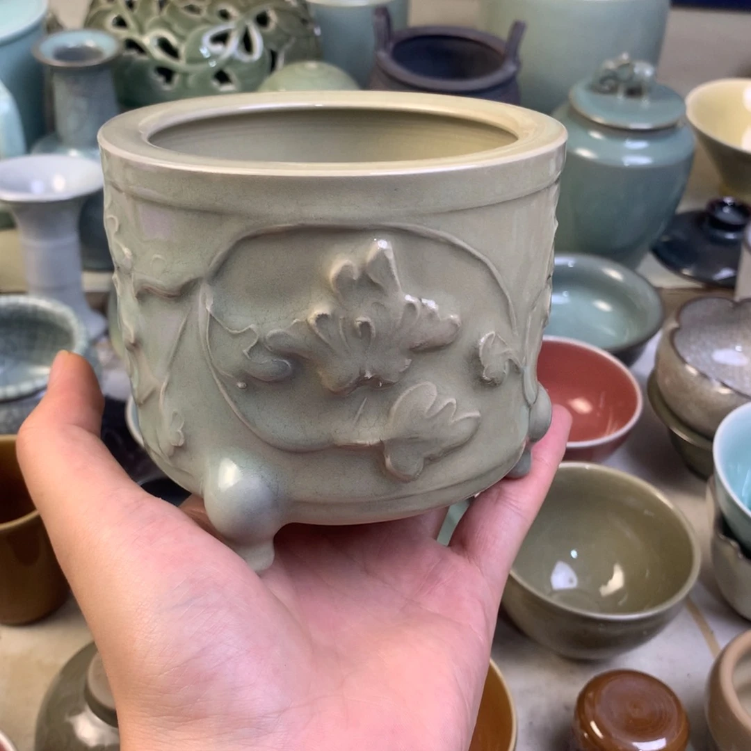 太***客龙泉青瓷龙泉路上