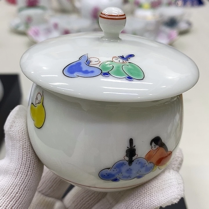 摆件口径深川瓷器