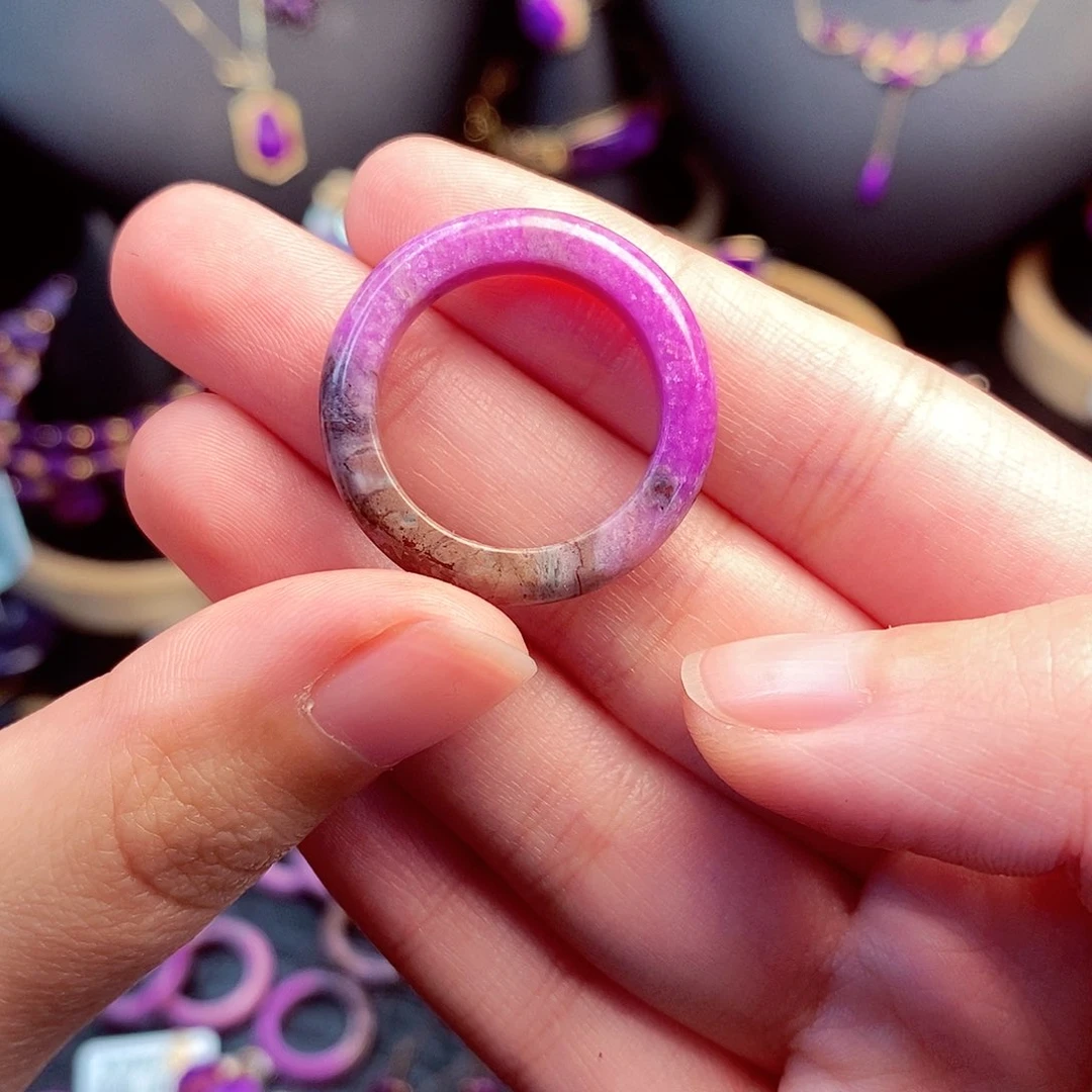 苏纪石（舒俱来）戒指20圈未镶嵌