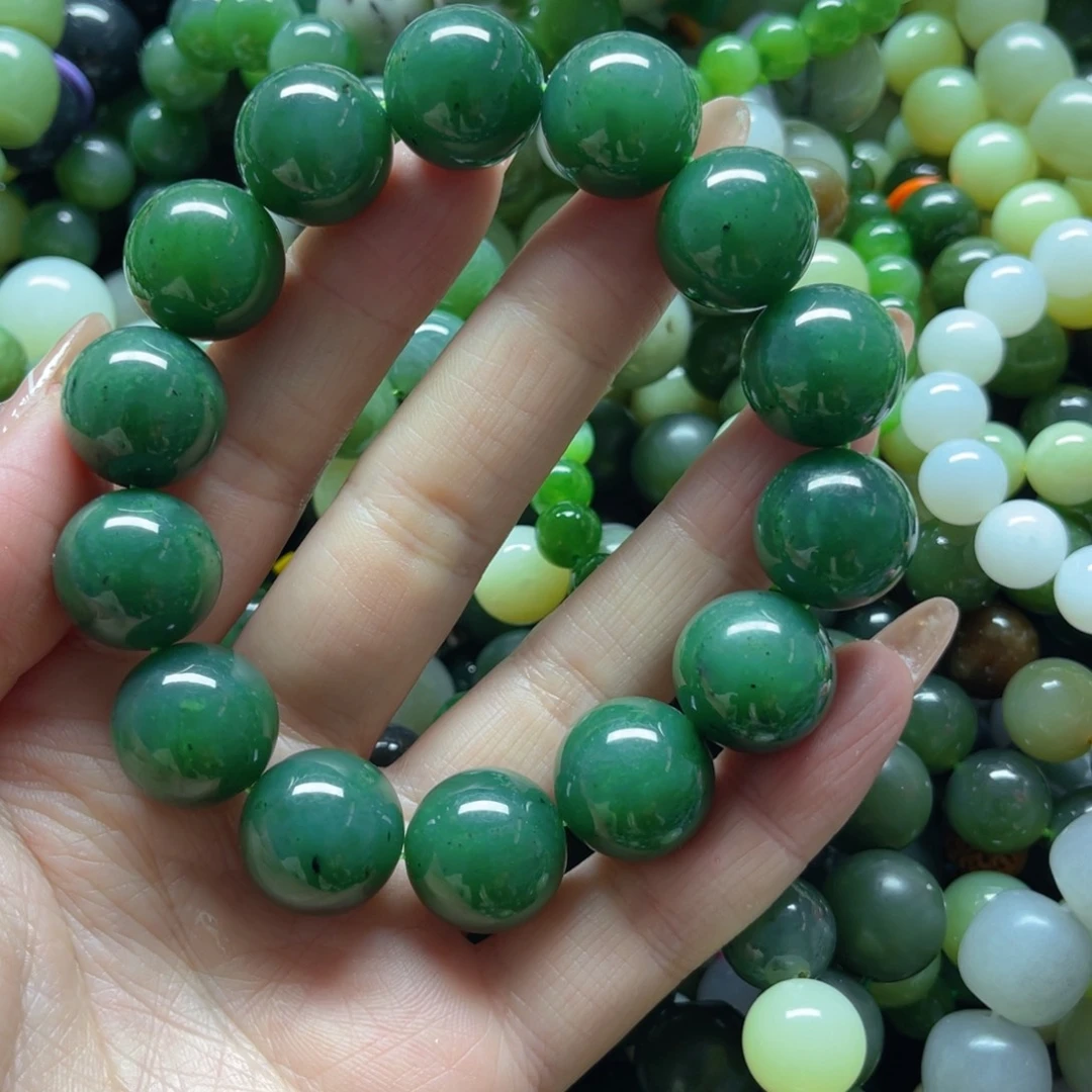 和田玉手串未镶嵌