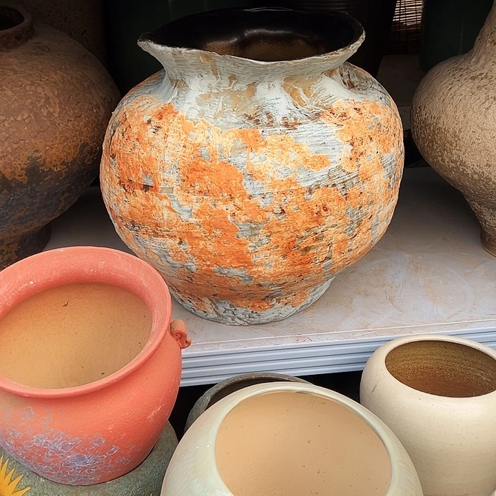 景德镇精品花盆栽适合盆栽口32高42