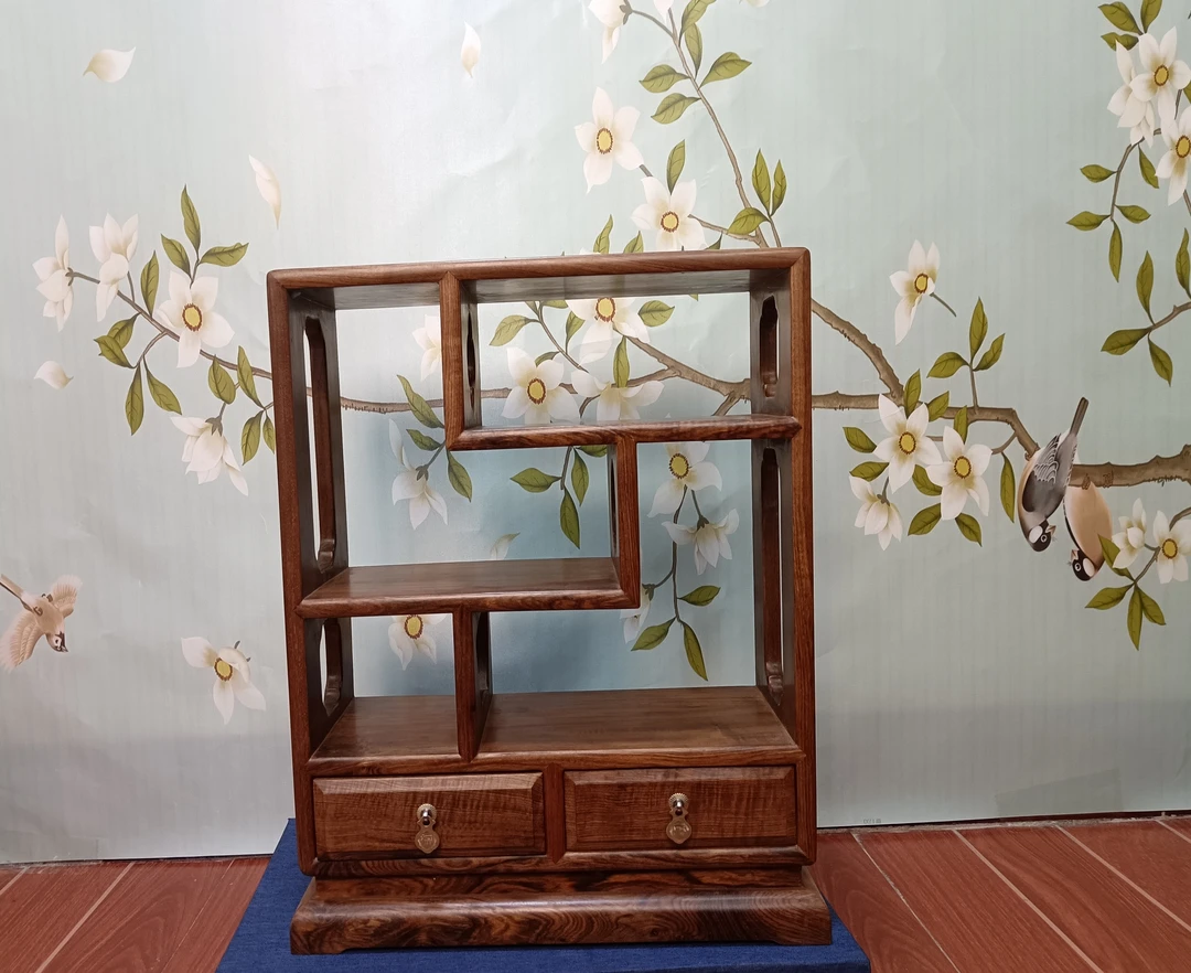 古典新中式现代新中式架黄花梨仿古架榫卯结构建筑支架结构置物