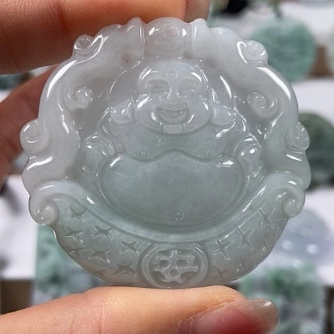 翡翠颈饰未镶嵌佛福利