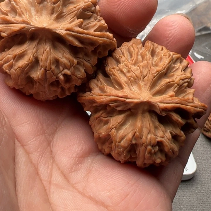 竹***鞋把件文玩核桃苹果