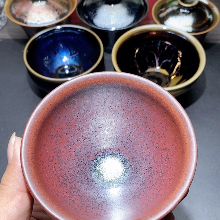 茶盏建盏主人杯品茗杯茶壶茶具