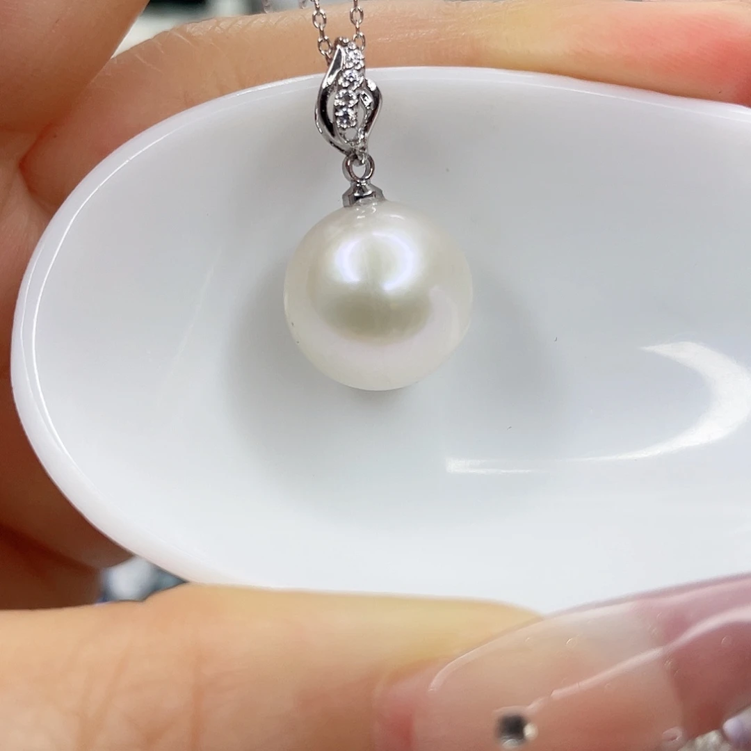淡水珍珠未镶嵌吊坠(赠链)
