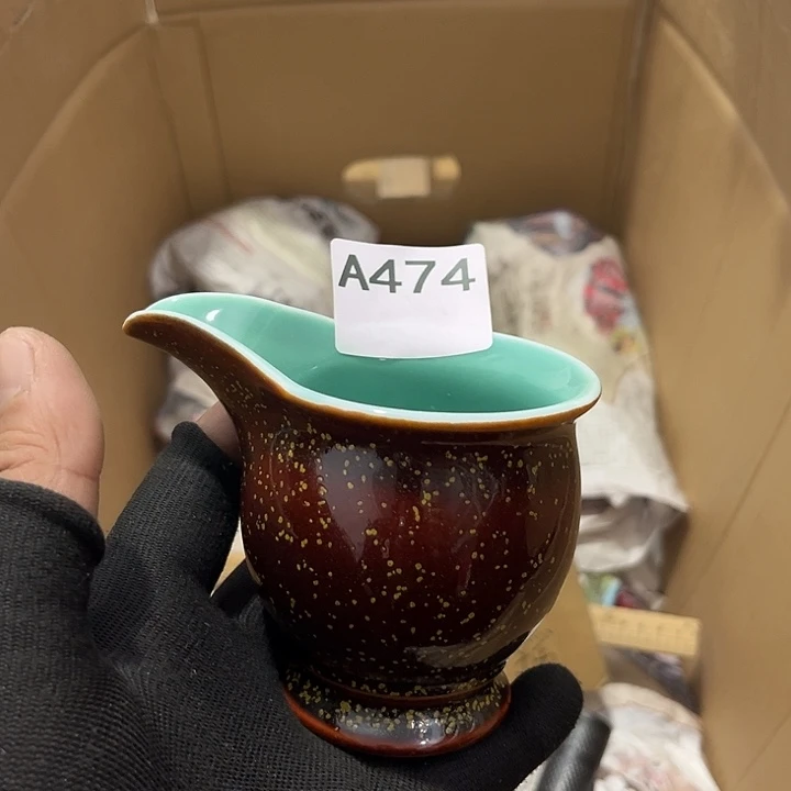 瓷片茶摆件工艺品摆件666