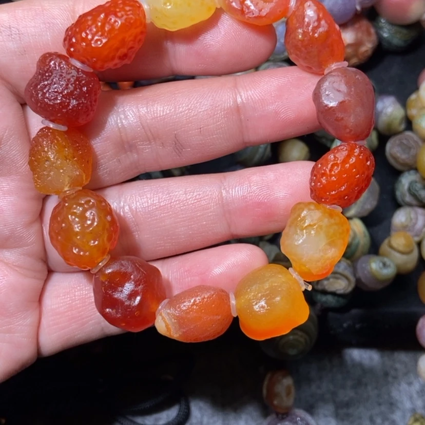 【闪购商品】玛瑙/玉髓项圈合金国*石