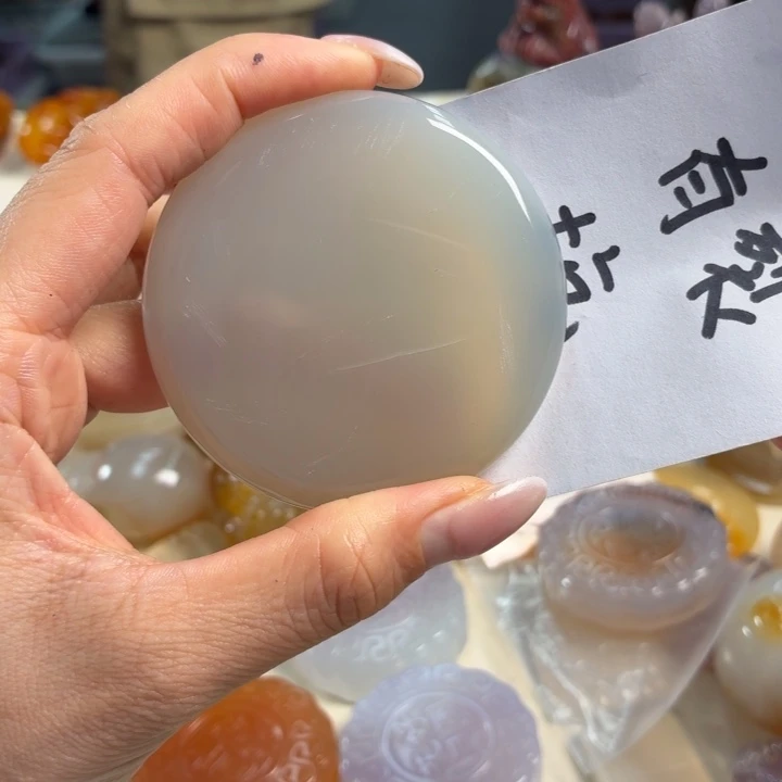 玛瑙/玉髓未镶嵌吊坠(不含链)