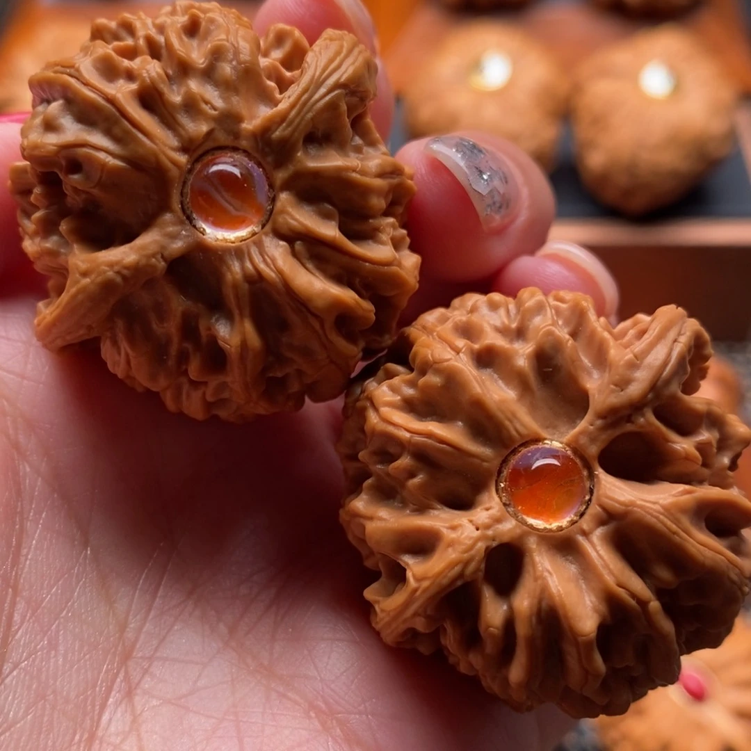 文玩核桃把件38尺寸苹果园