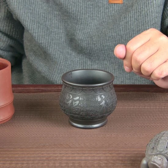 紫砂茶杯高档紫砂茶具套装