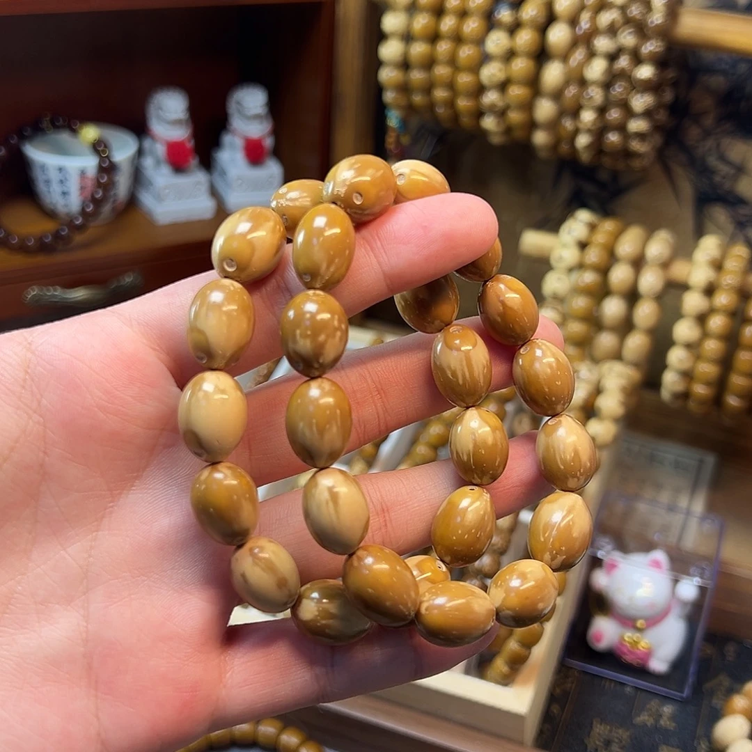 无非金属紫金鼠半实心花皮枣珠练手款
