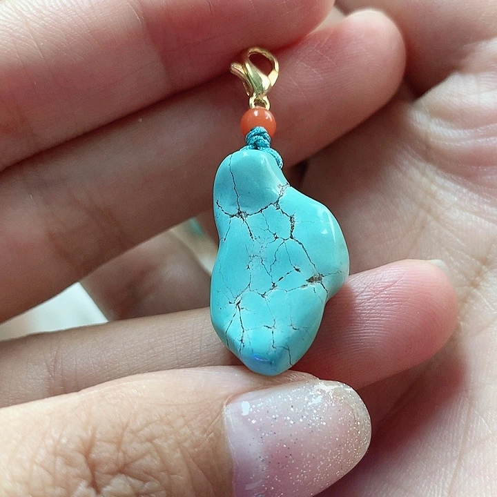 未镶嵌绿松石珠宝奇石