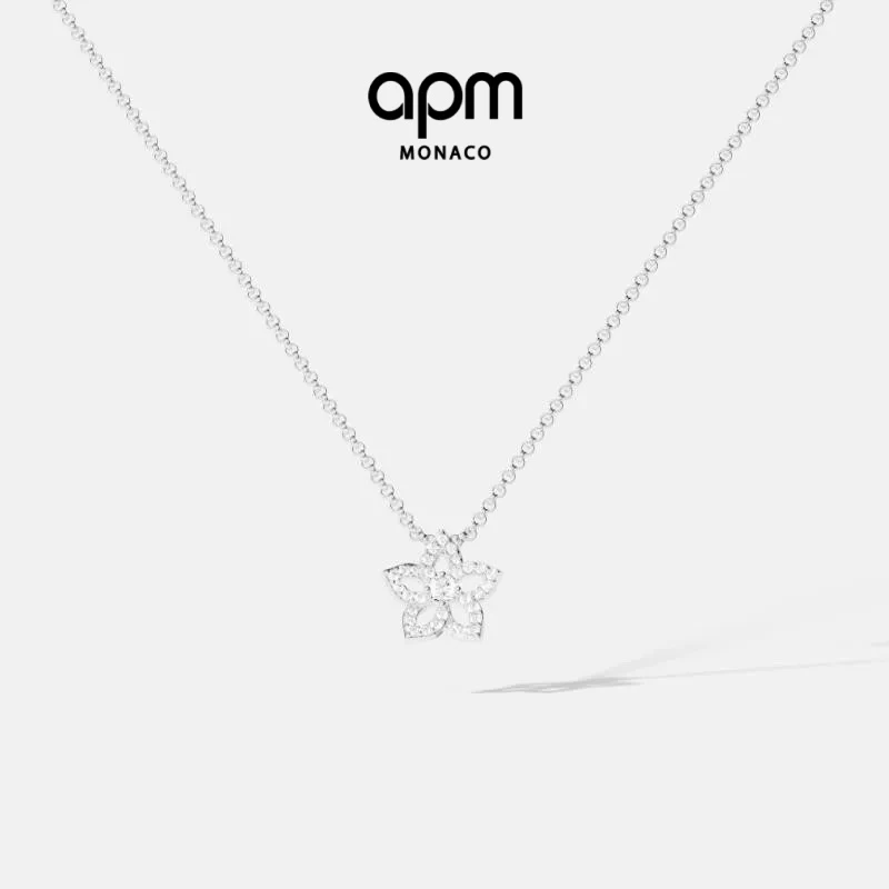 [25年新品]APM Monaco 花朵镂空设计可调节项链小众饰品欧若风