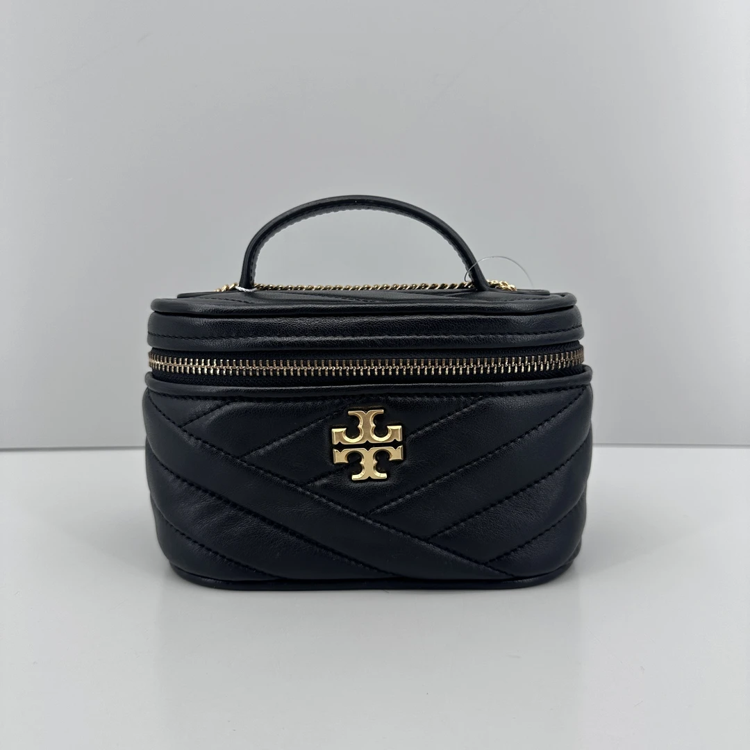 95新 TORY BURCH/汤丽柏琦 小林/kira盒子斜挎包17x10x7cmB060412