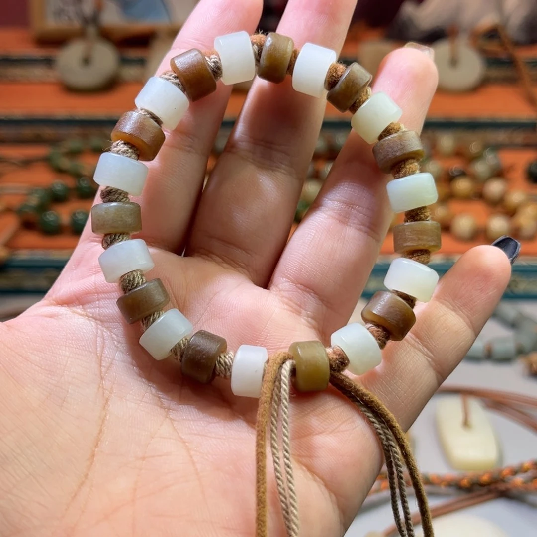 颈饰未镶嵌和田玉宁**远