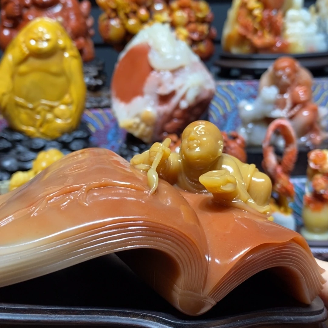 做***人寿山石寿山石雕刻