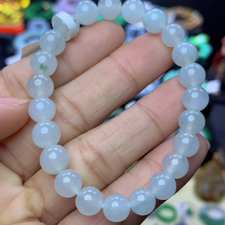 翡翠手链未镶嵌甜*翡翠 8.0