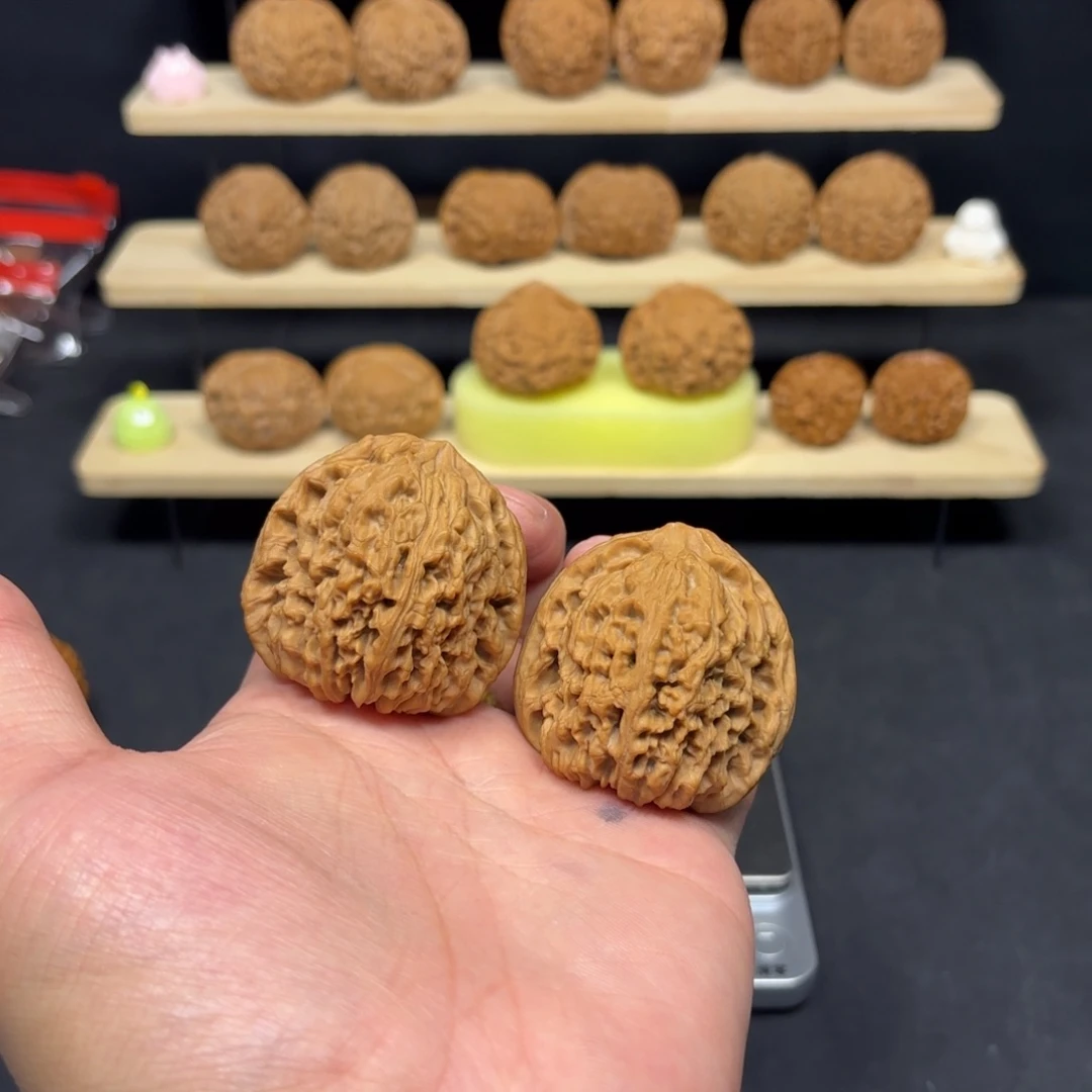 文玩核桃把件43南疆石