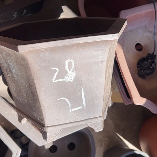 紫砂花盆透气花盆