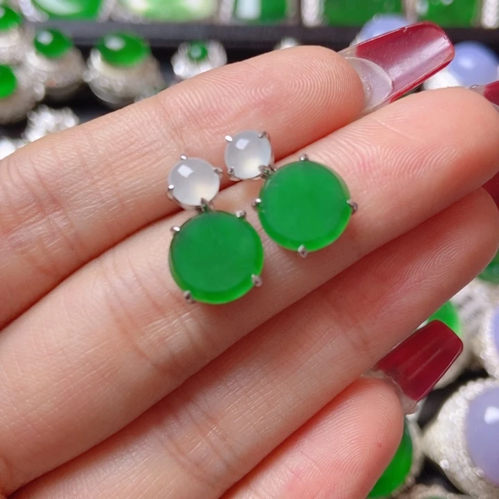 翡翠颈饰18K金镶嵌