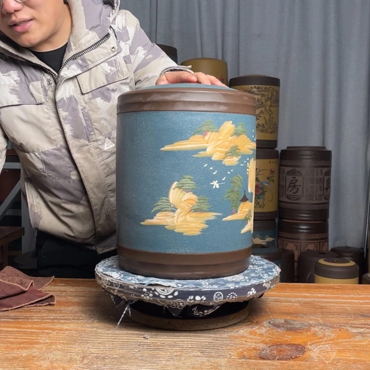 紫砂茶叶罐茶叶罐