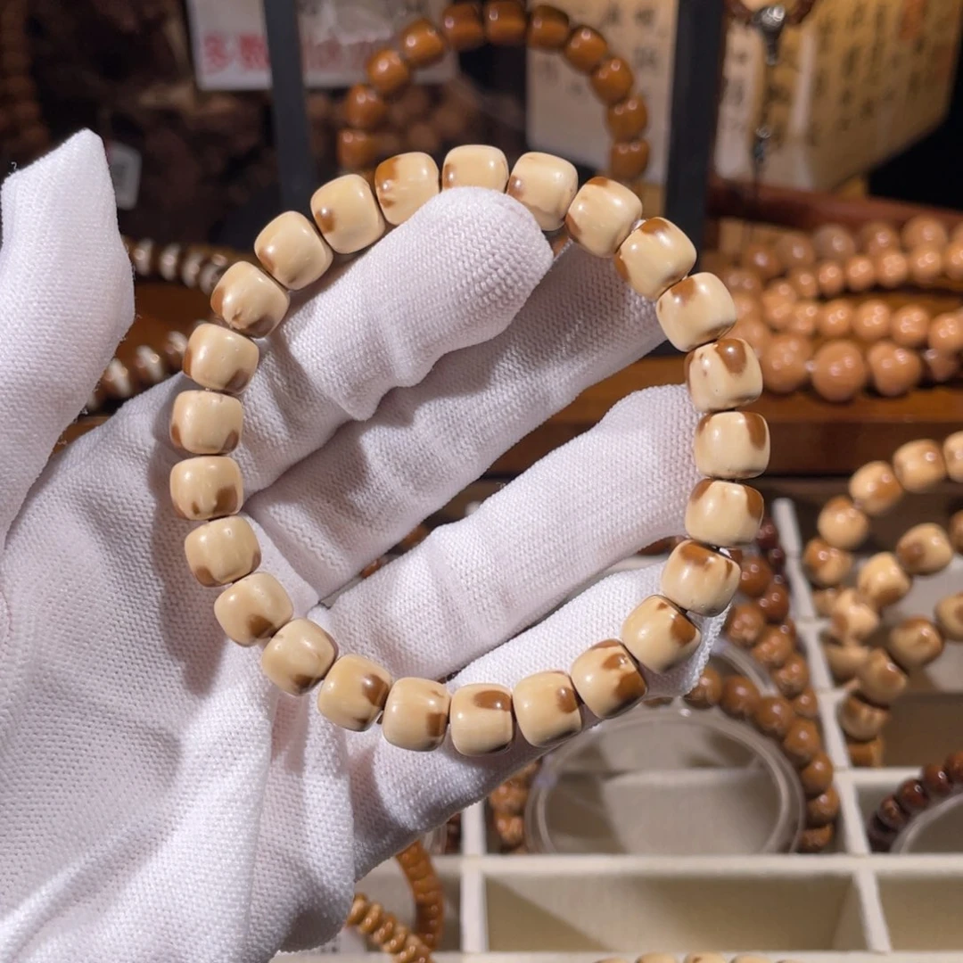 小***.紫金鼠手串花皮实心