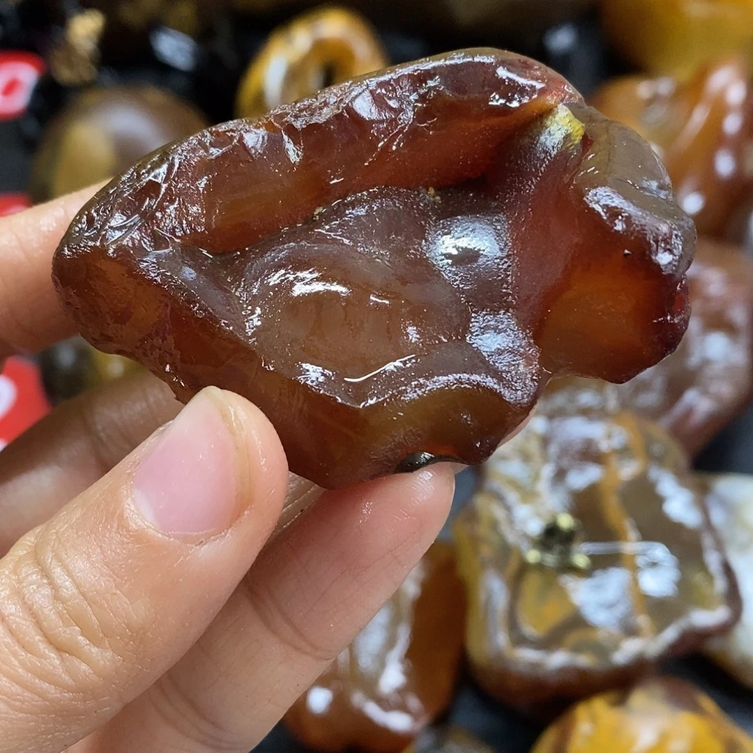 玛瑙/玉髓未镶嵌手把件