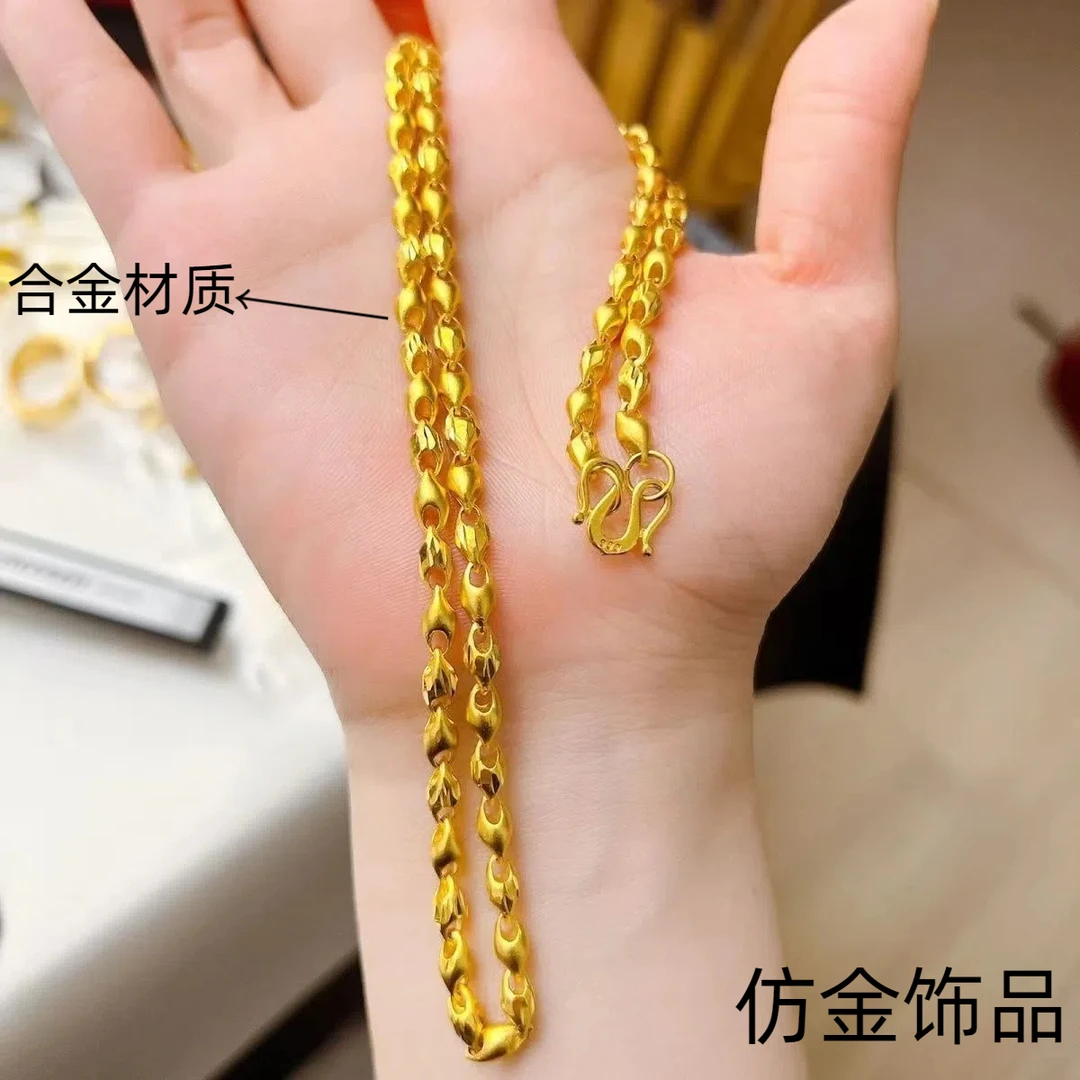 合金项链精品小麦穗合金项链