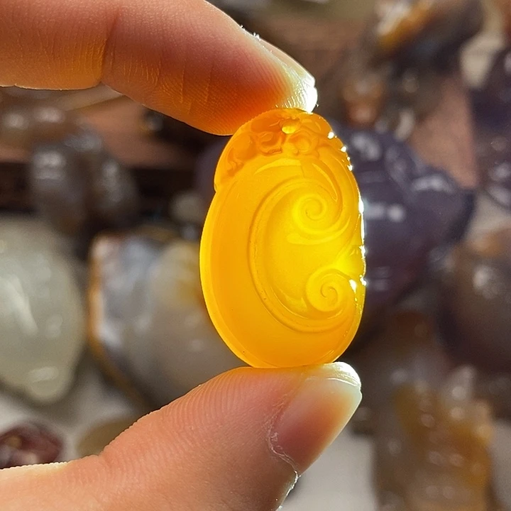 玛瑙/玉髓未镶嵌颈饰