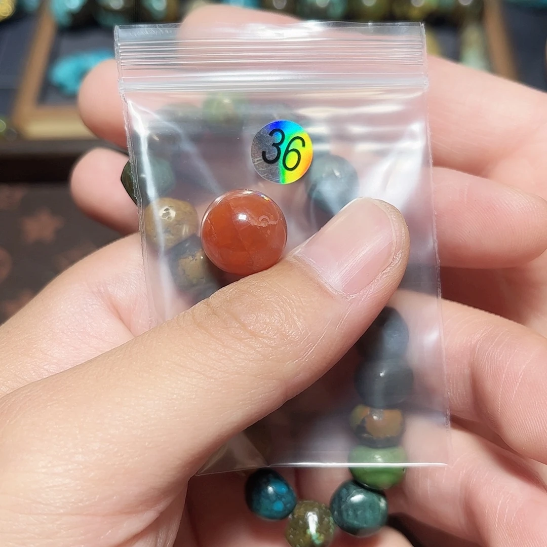 自***️未镶嵌圆珠桶珠老型手串！！玛瑙/玉髓