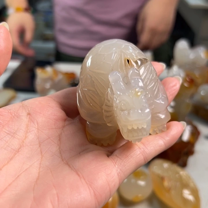 玛瑙/玉髓吊坠(不含链)未镶嵌