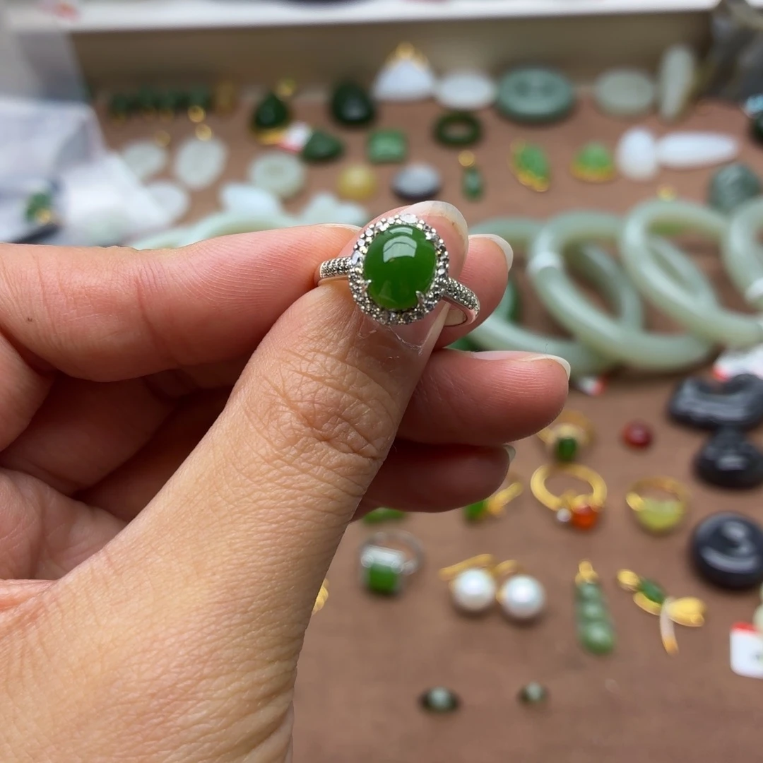 爱***只南红玛瑙银S925镶嵌戒指