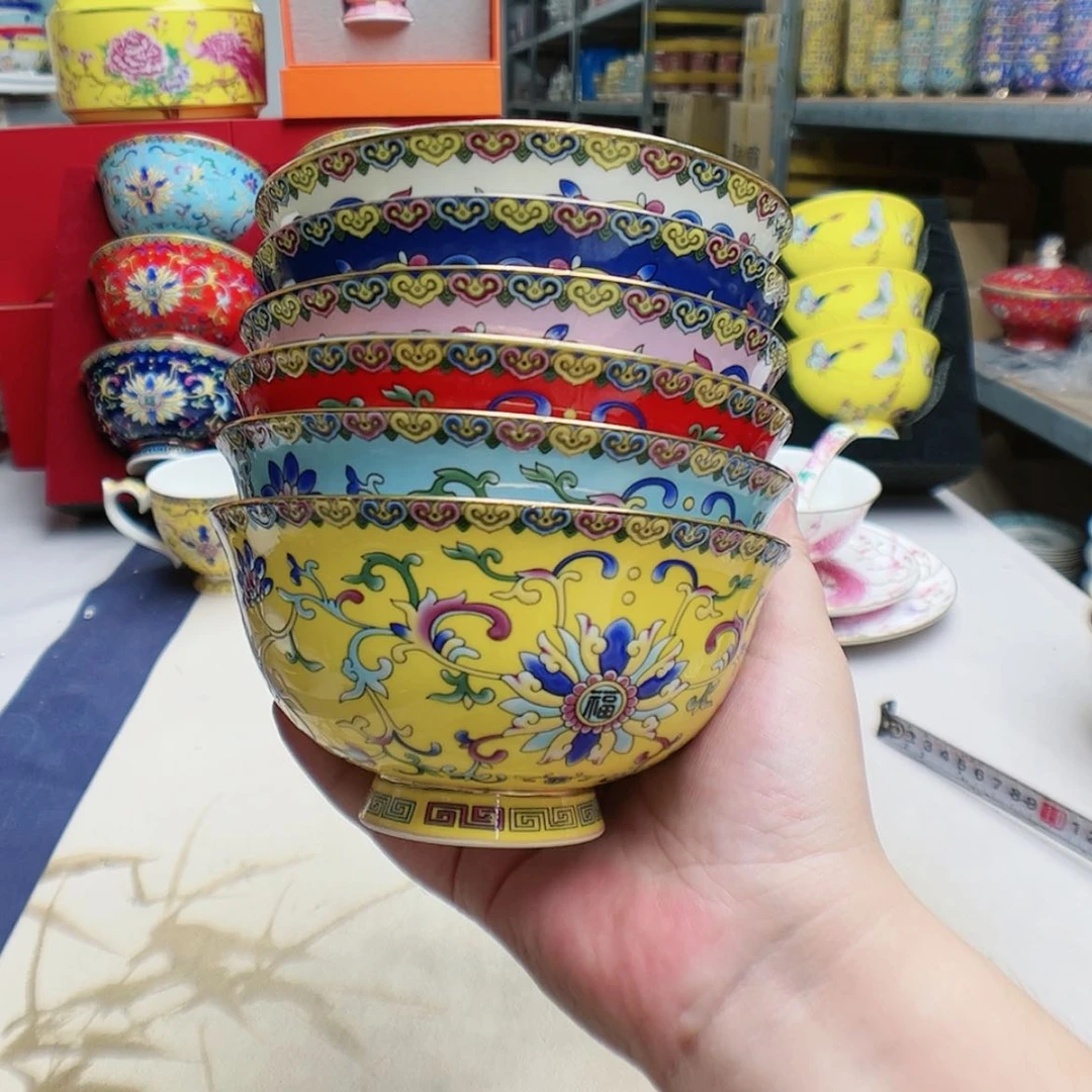 【闪购商品】珐琅4.5英寸6混。。。。。