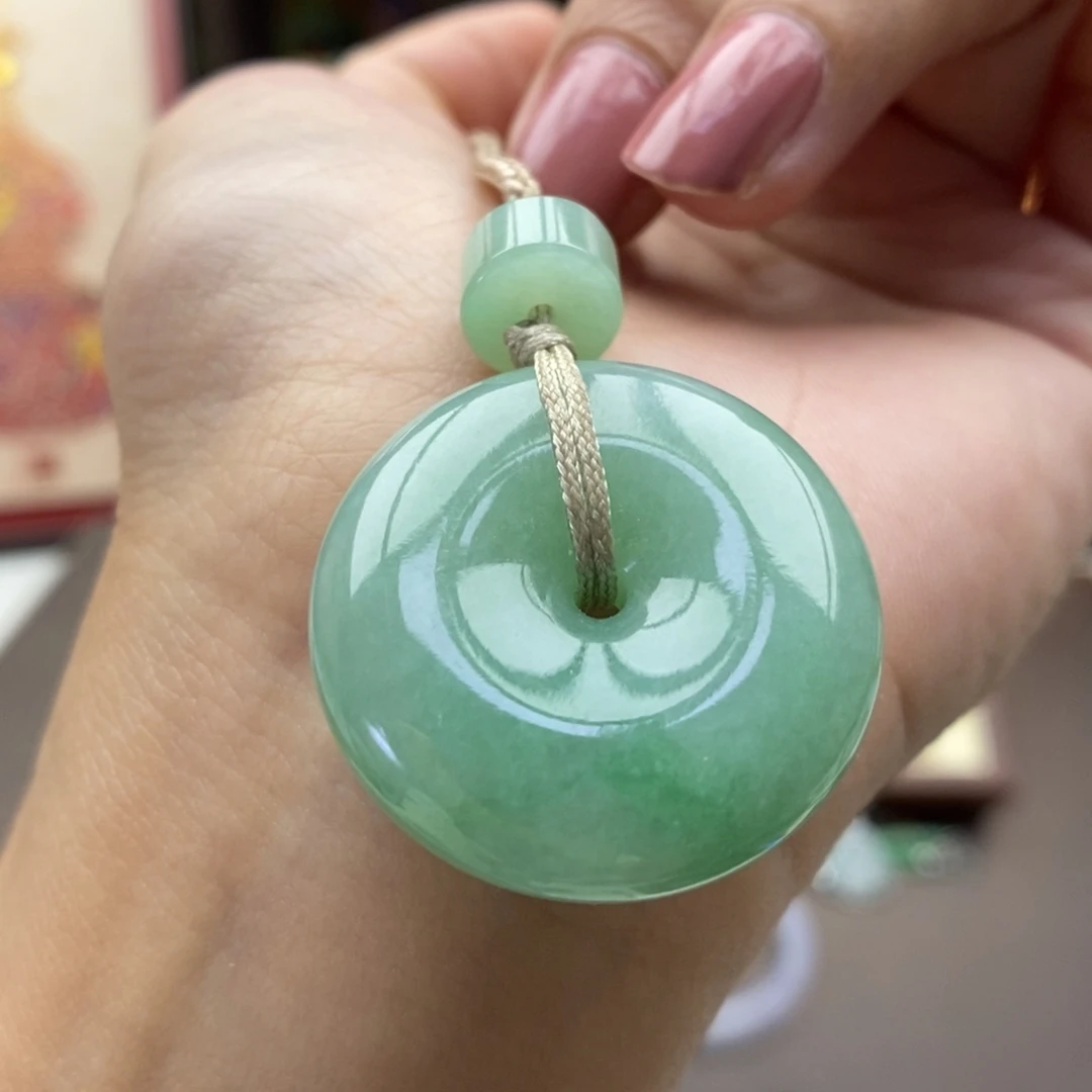 翡翠未镶嵌颈饰吊坠31