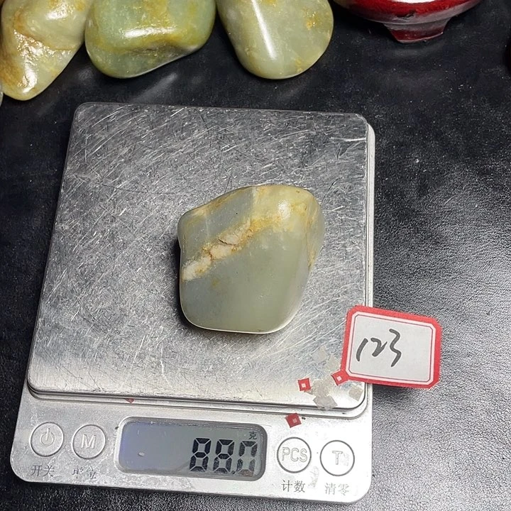 和田玉未镶嵌颈饰123