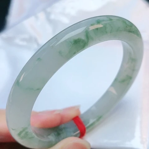 未镶嵌手镯翡翠55圈口882714