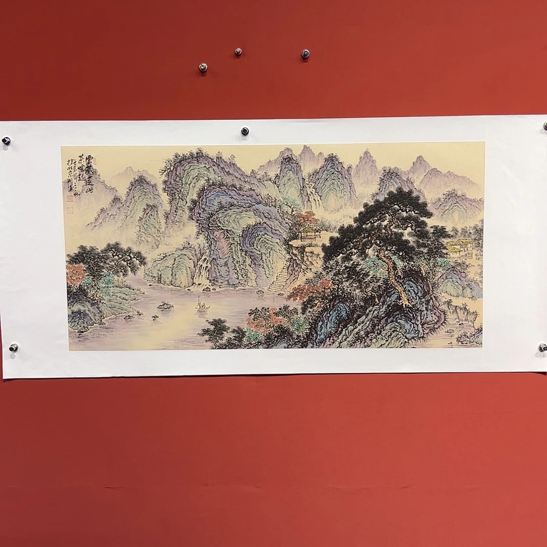 国画李川浦画家作品