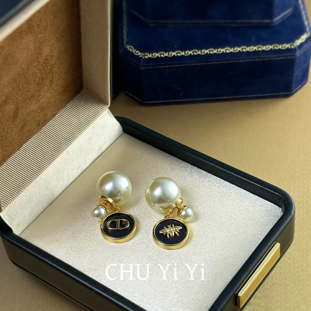 925银树脂耳饰 25S CD 蜜蜂 耳钉AL9710